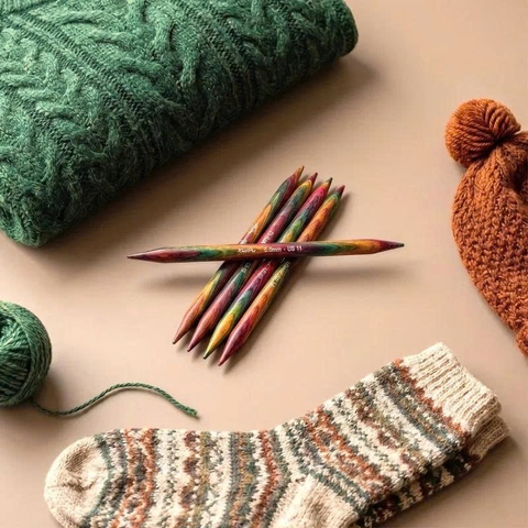 Bộ kim đan hai đầu gỗ Symfonie 2 dài 10cm - Knitpro
