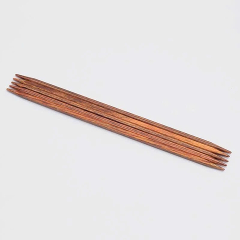 Bộ kim đan hai đầu gỗ Ginger Cubics dài 15cm - Knitpro