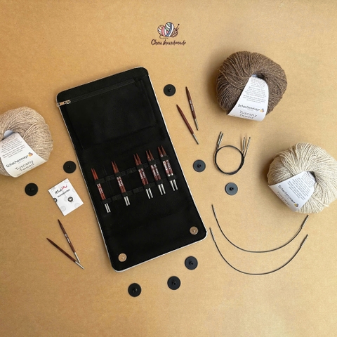 Bộ kim đan gỗ Symfonie Cubics 4inch - Knitpro