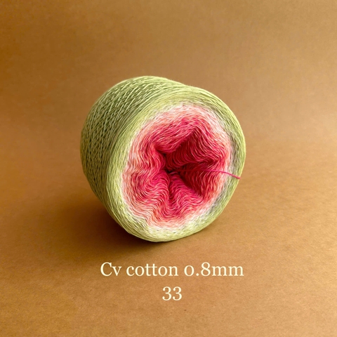 Sợi cầu vồng Cotton 0.8mm, 300g
