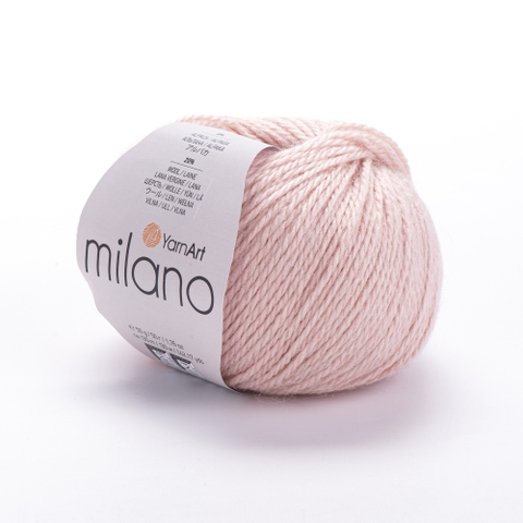 Len ấm Milano nhập khẩu từ Yarnart, đan móc áo, nón, khăn