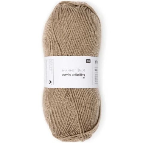 Len Essentials Acrylic Antipilling - Rico Design dùng để đan móc