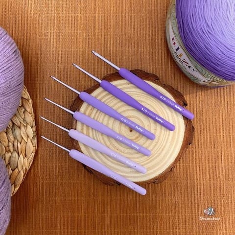 Kim móc Tulip - Etimo Murasaki màu tím, Chou.ihandmade