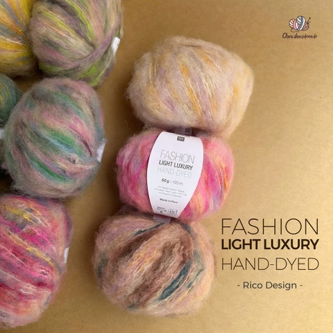 Len Fashion Light Luxury Hand-Dyed nhập từ Rico Design