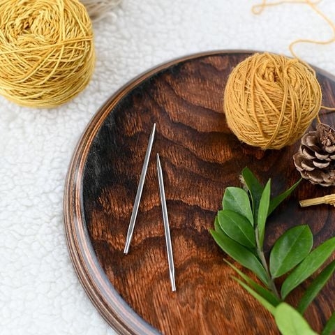 Đầu kim đan vuông Nova Cubics Special 8.5cm hãng Knitpro