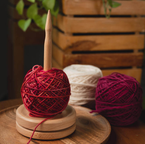 Giá đỡ cuộn len bằng gỗ dòng Natural - WINDING & DISPENSING ACCESSORIES