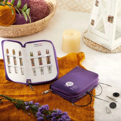 Bộ kim đan Symfonie dòng Deluxe, đầu kim dài 8.5cm, nhập khẩu từ KnitPro