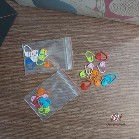 Dụng cụ đánh dấu bằng nhựa nhiều màu, Chou.ihandmade