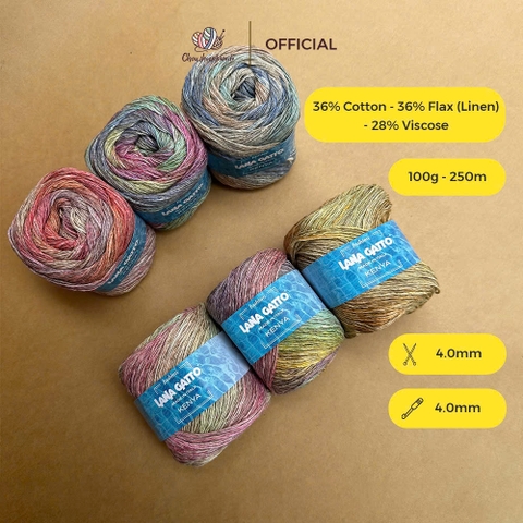 Sợi Kenya - Lana Gatto, 100g-250m, dùng để đan móc