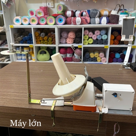 Máy quay len bằng điện mini