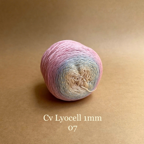 Cầu vồng Lyocell 1mm, 300g