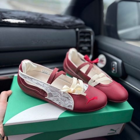 bb puma nơ đỏ mận