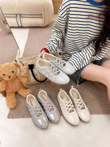 giày thể thao S26-1 xám be