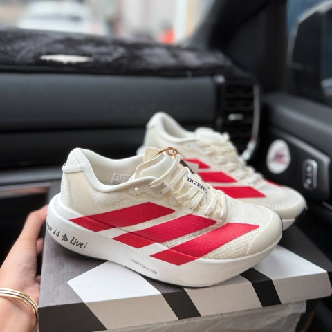 adizero evo trắng đỏ
