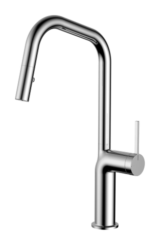 Vòi rửa bát dây rút 2 đường nóng lạnh GLF 626