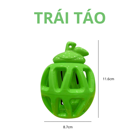 Đồ chơi cắn gặm đựng đồ ăn hình quả táo FOFOS