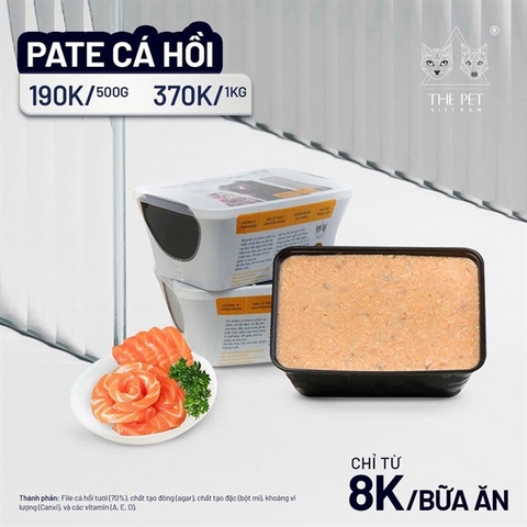 The Pet Pate cá hồi (Salmon) hộp 500g
