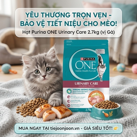 Hạt Cho Mèo Purina ONE Urinary Care 2,7Kg