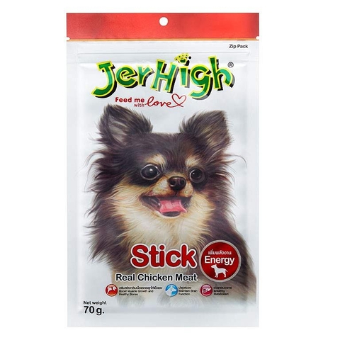 Bánh thưởng cho chó vị Thịt Gà JerHigh Chicken Stick 70g