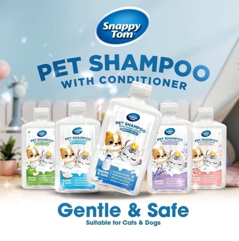 Dầu gội thú cưng Snappy Tom 500ml