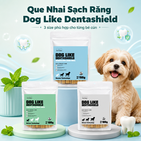 Thanh gặm sạch răng Dog Like Dentashield