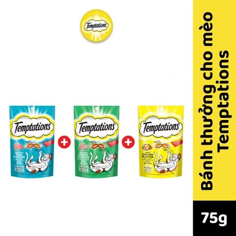 Bánh thưởng Temptations cho Mèo