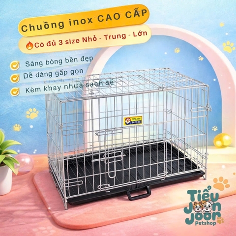 Chuồng inox cao cấp HOÀNG KHIÊM