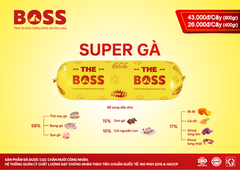 THE BOSS Super gà 400g