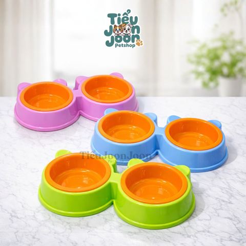 Tô nhựa đôi tai gấu