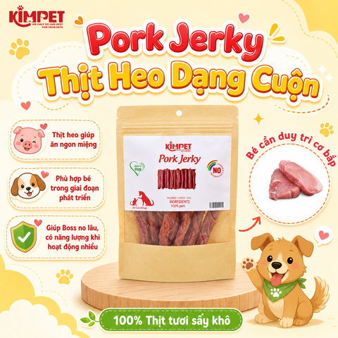 Jerky heo Kim Pet 250g