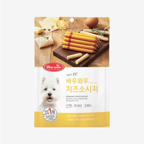 Xúc xích phô mai Bow Wow 240g