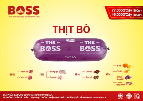THE BOSS Thịt bò 400g