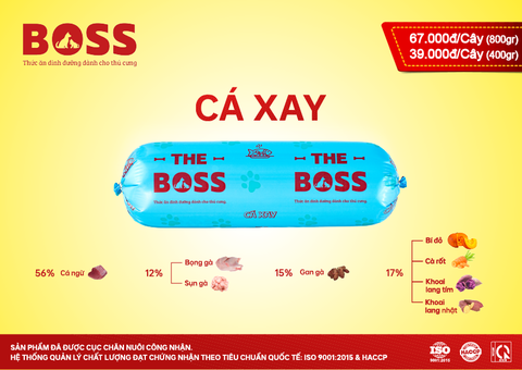 THE BOSS Cá xay 400g
