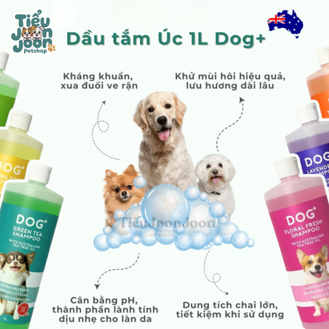 Dầu tắm Úc cho chó OUR DOG+ 1 Lít