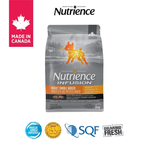 NT Infusion cho Chó nhỏ trưởng thành - Thịt gà và rau củ quả tự nhiên