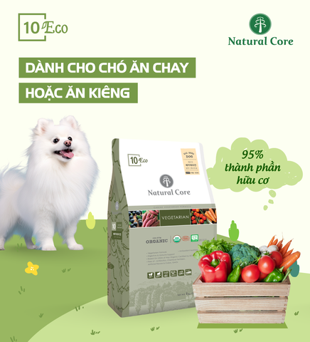 Thức ăn Chay cho Chó ECO10 Natural Core 1kg