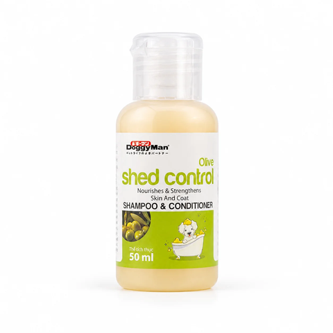 Sữa tắm thú cưng Shed Control 50ml (dưỡng lông chăm sóc da)