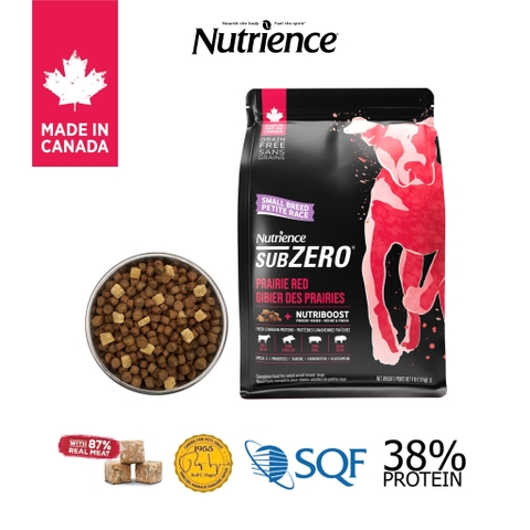 NT Subzero cho Chó (Hạt nhỏ) - Thịt bò, thịt cừu, lợn rừng, cá hồi, cá tuyết và rau củ quả tự nhiên (Cho mọi giống chó ở mọi lứa tuổi)