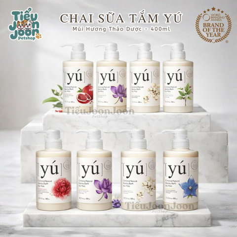 Dầu tắm Yú cho chó mèo 400ml