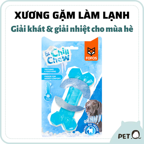 Đồ chơi cho chó xương gặm làm lạnh FOFOS