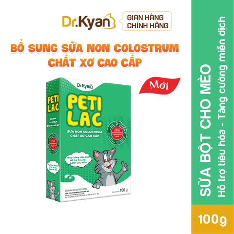 Sữa Non PETILAC Mèo Hộp 100g