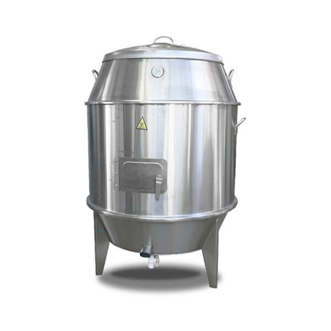 Lu quay gà vịt inox 90 cm (10 – 12 con)