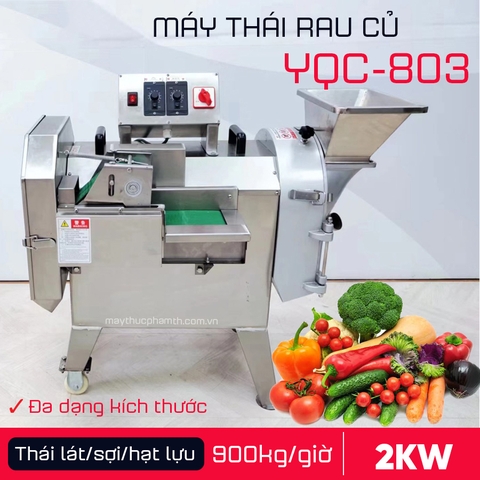Máy Thái Rau Củ Công Nghiệp YQC-803