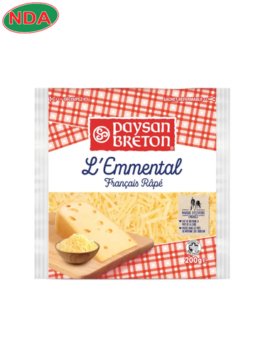 Phô mai Chese Emmentaler Paysan Breton 200g/túi