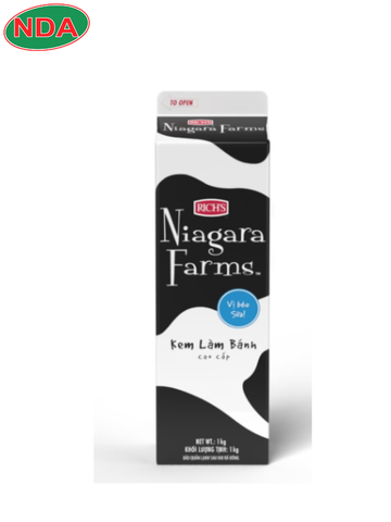 Kem Niagara Farms Đen Rich