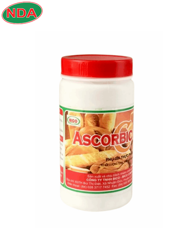 BICO Phụ gia thực phẩm ASCORBIC Acid 1000viên 50hủ 1thùng