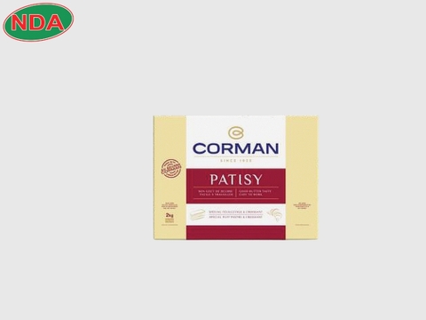 Bơ tấm Patisy Corman 2kg/tấm