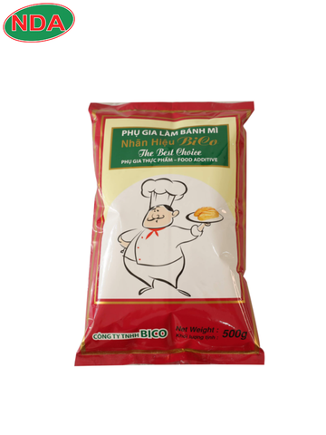 BICO PHỤ GIA làm bánh mì - túi đỏ 500gr 20túi 1thùng
