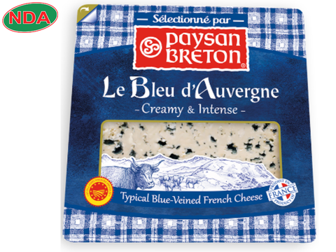 Phô mai vân xanh Bleu D'Auvergne hiệu Paysan Breton 125gr