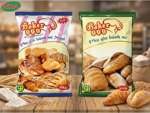 GBCO - Phụ gia bánh mì & Phụ gia bánh mì Ngọt - bịch 500gr